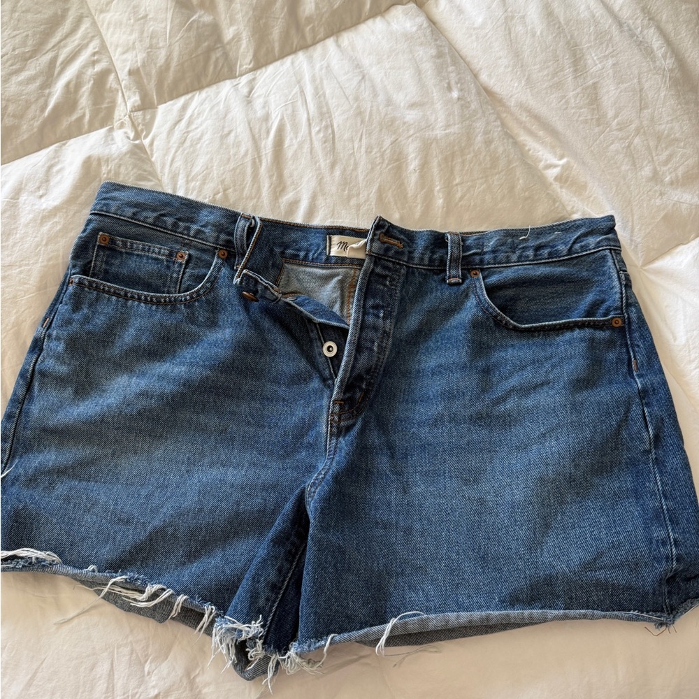 Madewell | Dark Blue Jean Shorts | Size 32
